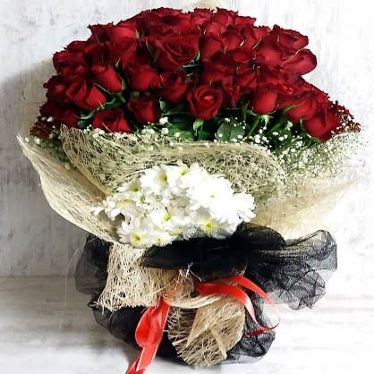 Kırmızı Gül Buketi