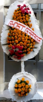 Turuncu Pembeli Ayaklı Sepet