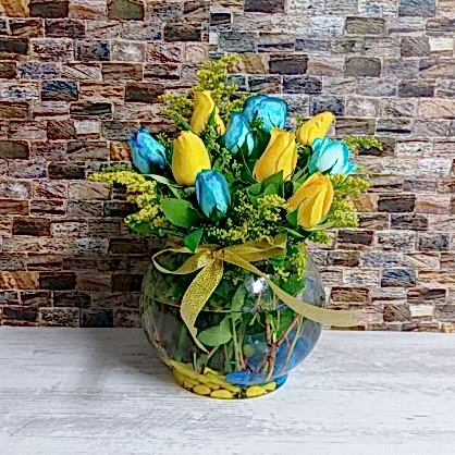 Sarı Mavi Güller