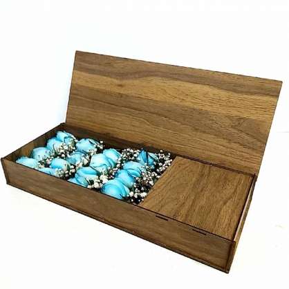 True Love 16 Mavi Gül