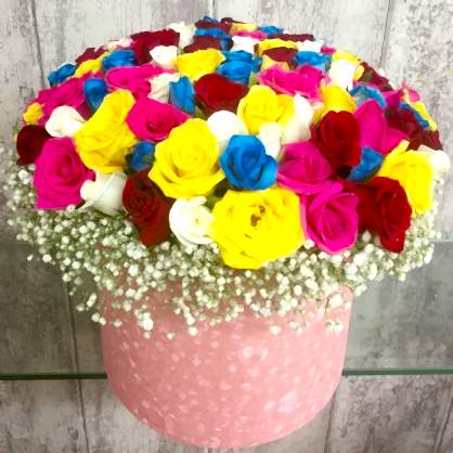 Kutuda Rengarenk Güller