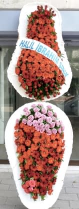 Kırmızı Mor Ayaklı Sepet