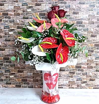 Sevgililer Günü Aranjmanı