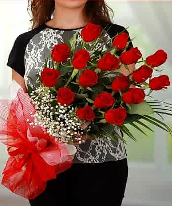 Kırmızı Güller Buketi