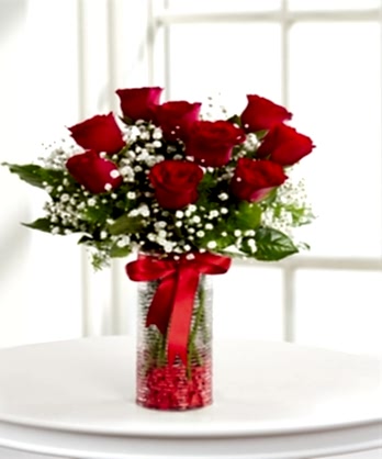 Mutluluk 9 Kırmızı Güller
