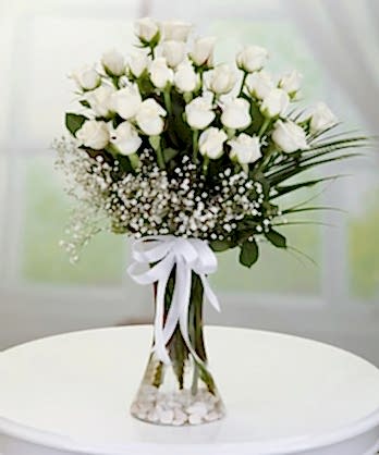 Zarif 25 Beyaz Güller