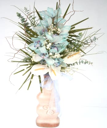 Mavi Orkide Aranjman