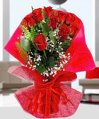 Aşkıma Kırmızı Gül Buketi