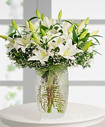 Zarif Asil Beyaz Aranjman