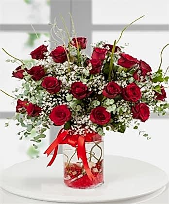 Kırmızı Güller Tutkulu Aşk