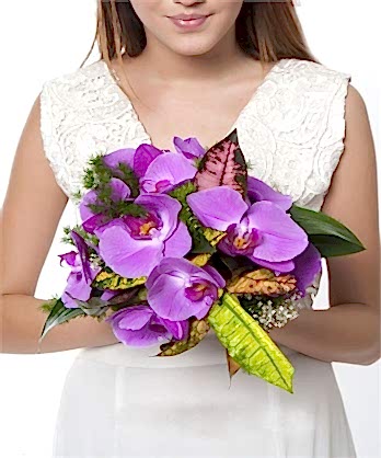 Orkide Gelin Buketi