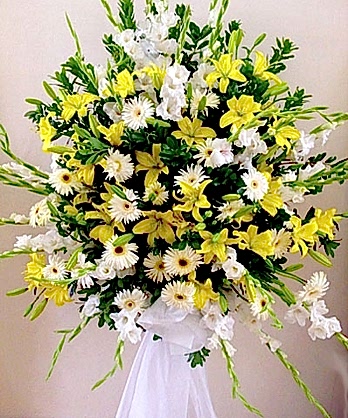 Sarı Beyaz Ferforje