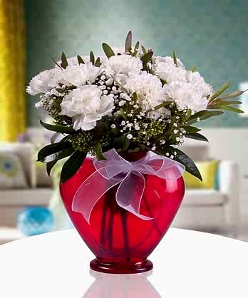 Kalpte Beyaz Karabfil