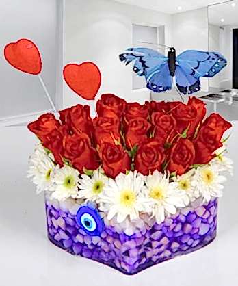 Kırmızı Özel Kalp