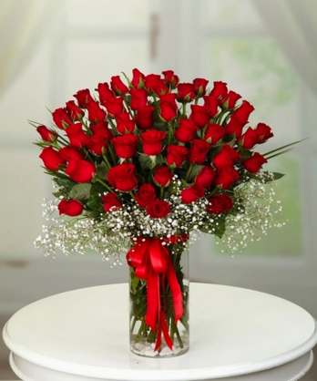 Sevgi Dolu 50 Kırmızı Güller