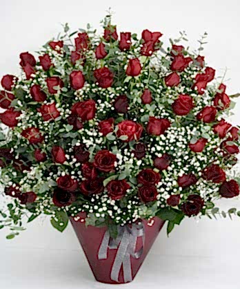 101 Kırmızı Gül Aranjmanı