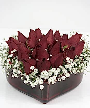 Kalpte Kırmızı Güller