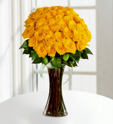 Sarı Güller Sıcak Sevgi