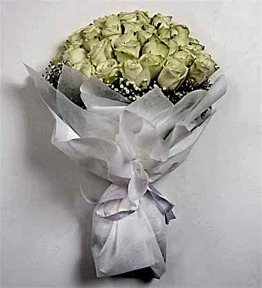 Beyaz Güller Aşk Buketi